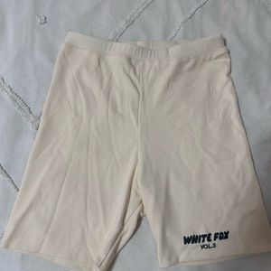 Whitefox Biker Shorts